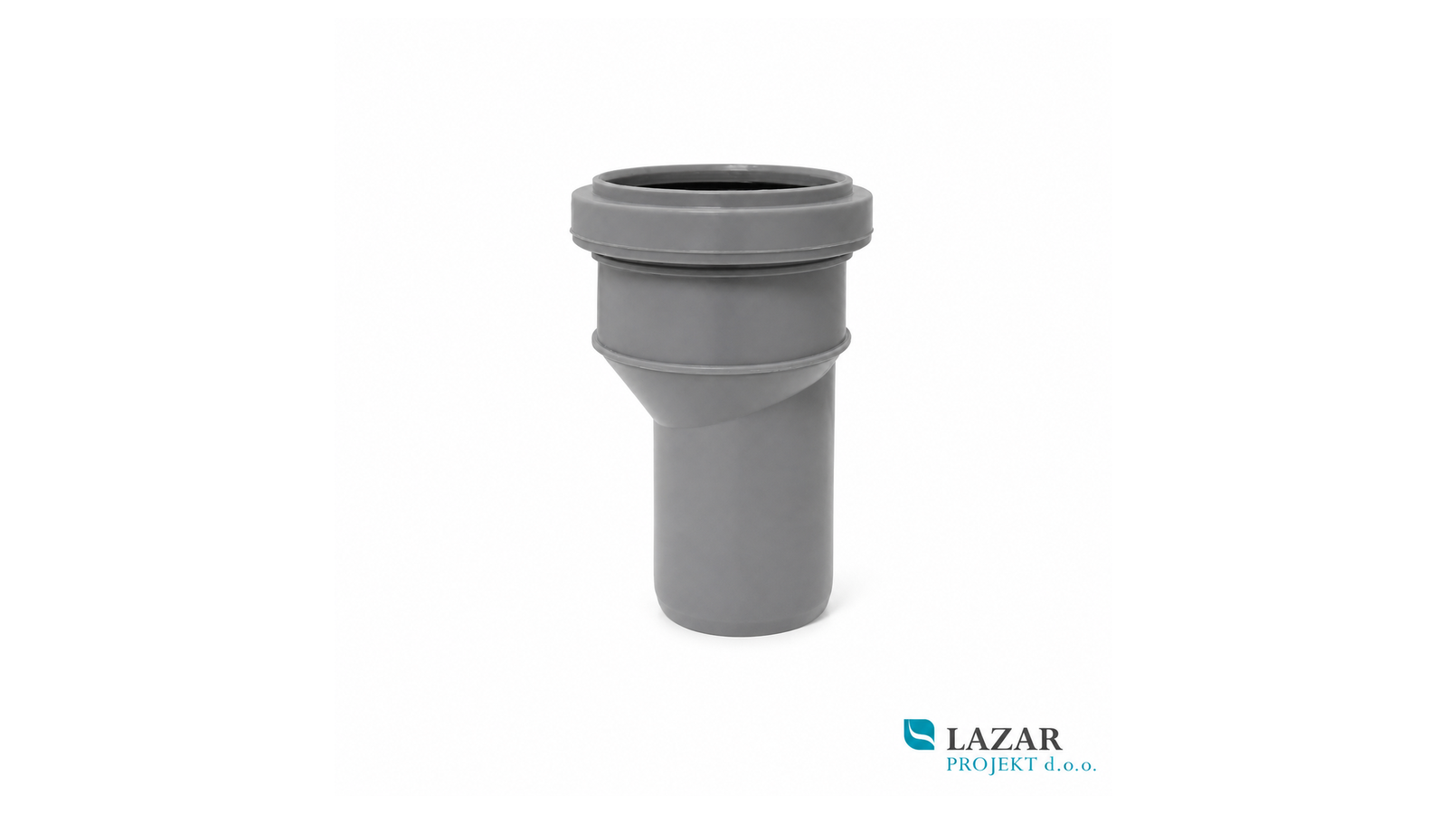 BAMPI PP reducer, reverse version, for domestic drainage