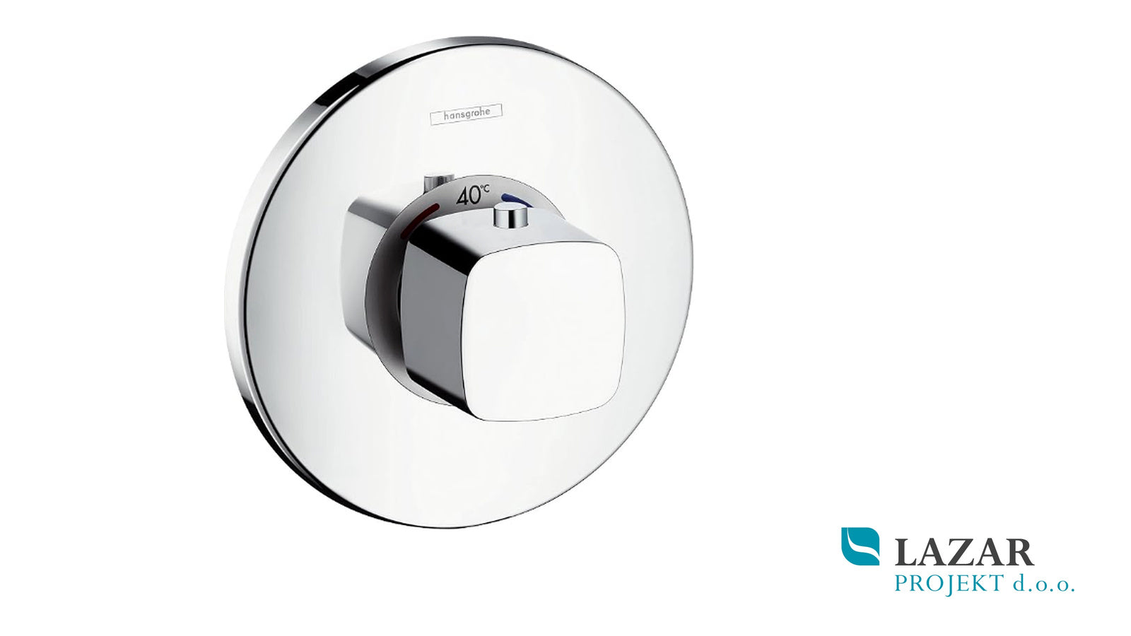 Hansgrohe 31570000 Metris Ecostat E podometni termostatski zaključni set