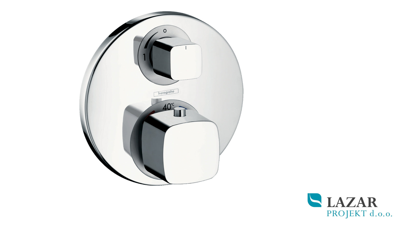 Hansgrohe Ecostat E 31572000 podometni termostatski zaključni set krom