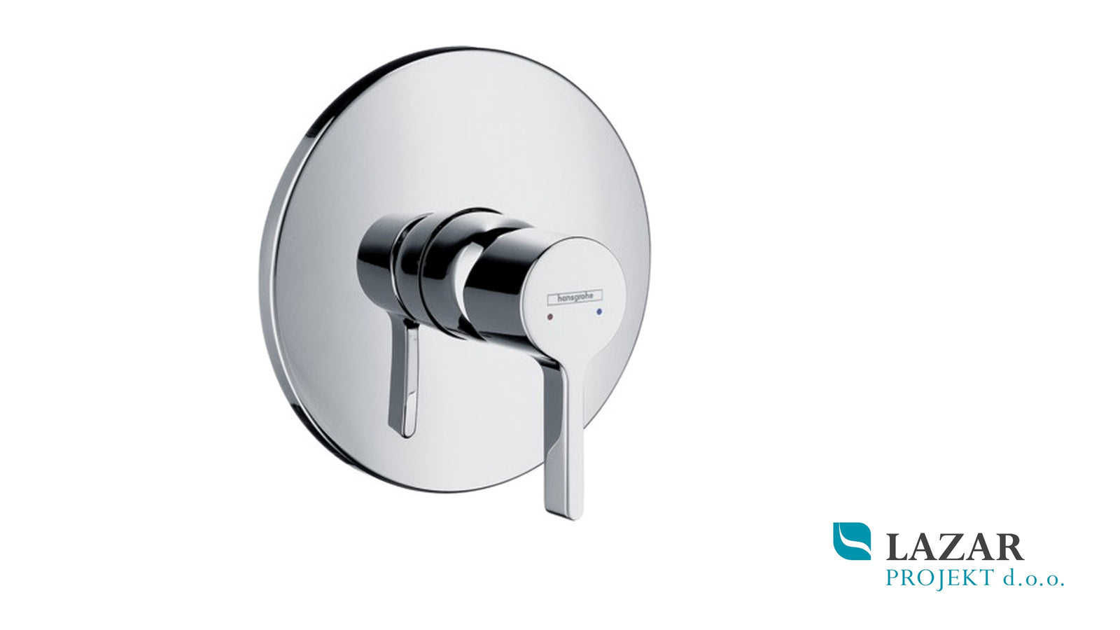 Hansgrohe Metris 31655000 zaključni set podometne armature za kad krom