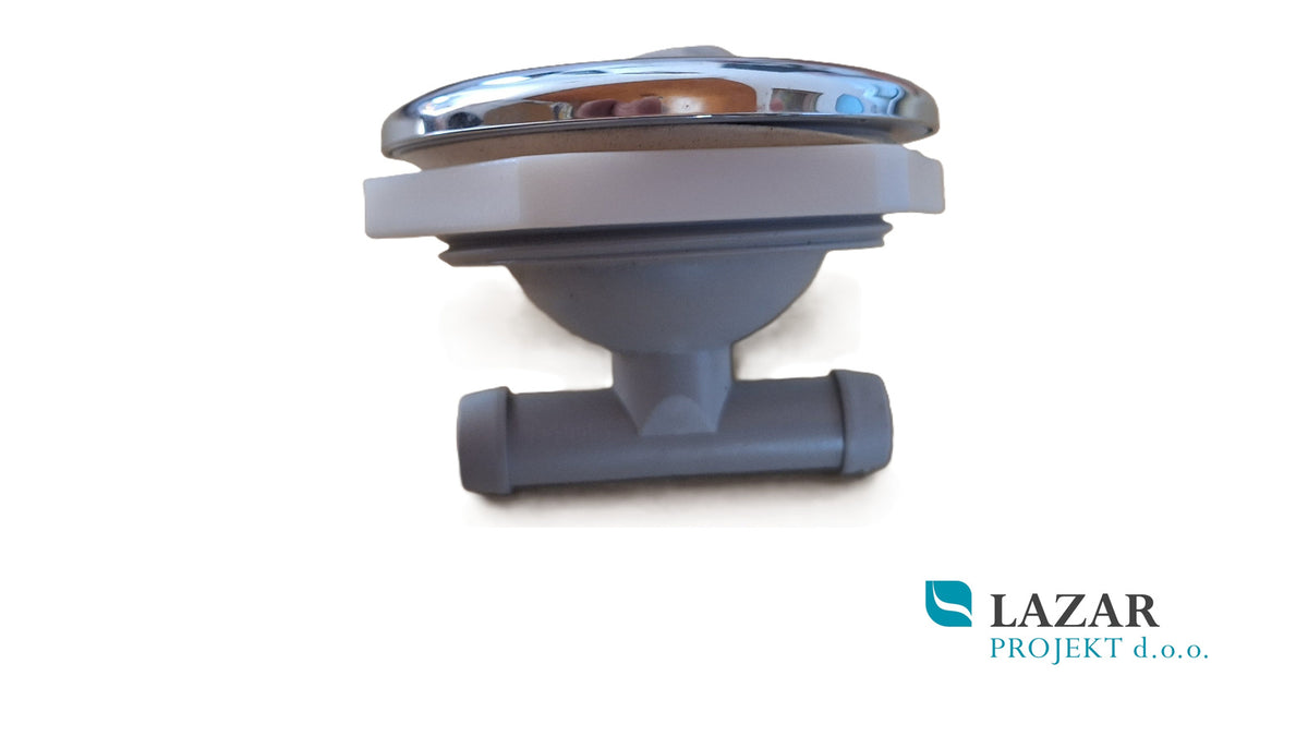Hansgrohe Pharo 25944000 grey/chrome side body jet for shower panel