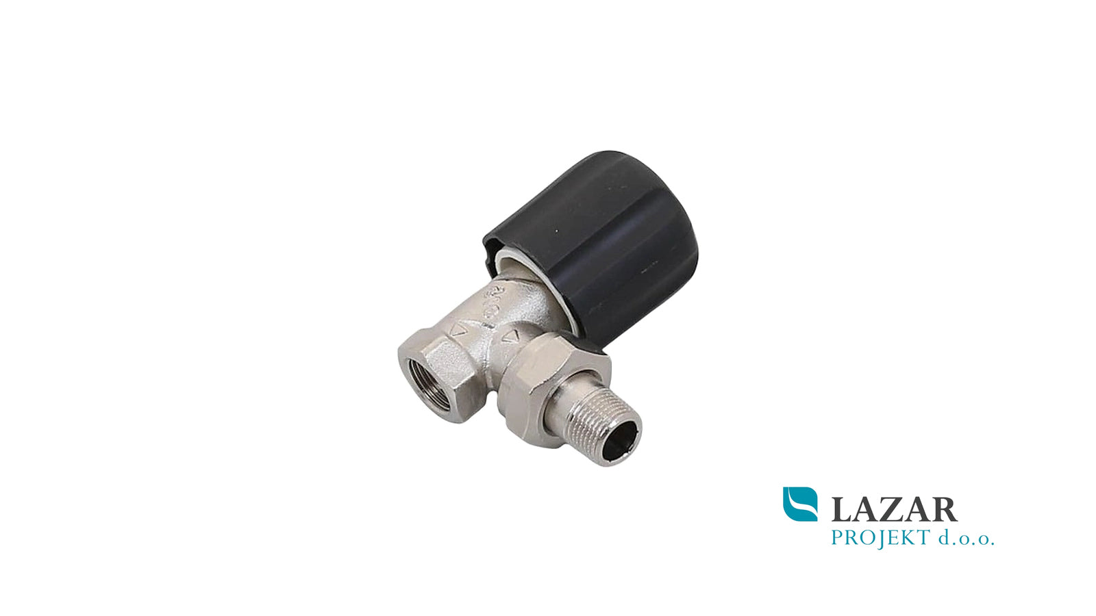 HERZ 552420 angled radiator valve 3/8