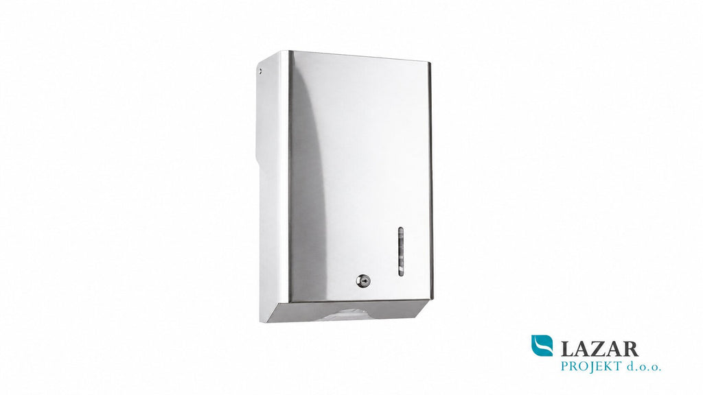 INDA AV4290AL stainless steel toilet paper towel dispenser