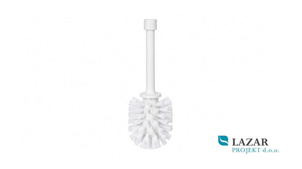 INDA RV0140001 spare white toilet brush for AV014A and A3814A/MP holder