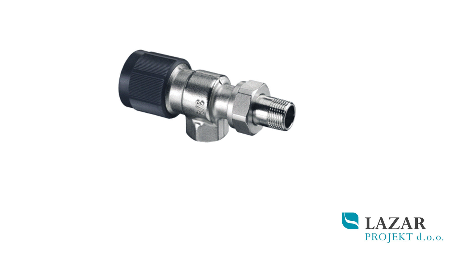 Oventrop 1024364 reversed angle valve for return temperature limitation DN 15, Rp 1/2 × R 1/2.