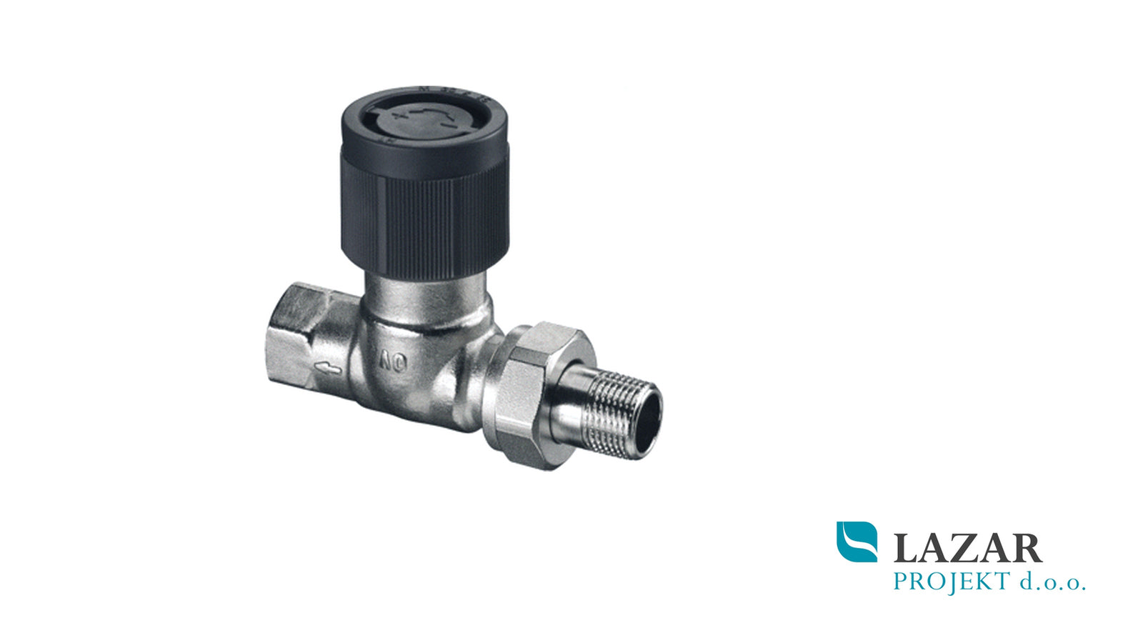 Oventrop 1024464 reversed straight valve for return temperature limitation DN 15, Rp 1/2 × R 1/2.