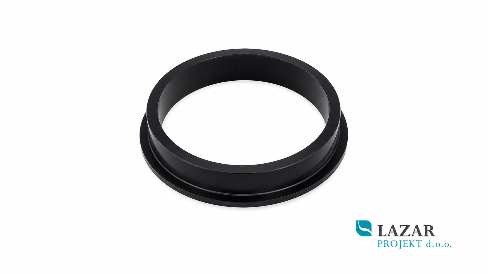 Seal for push-button cartridge art. 300, dimensions 53.5 × 42.5 mm, black, intended as a service replacement for model 300.