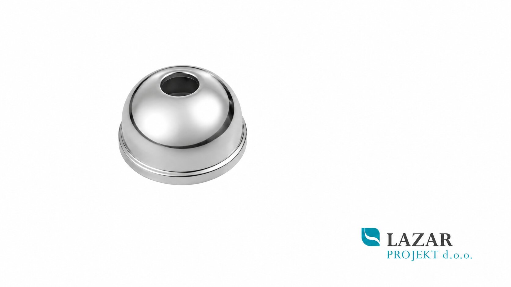 Unitas 21032 chrome-plated rosette for a urinal inlet pipe, available for Ø 10 or Ø 12 mm