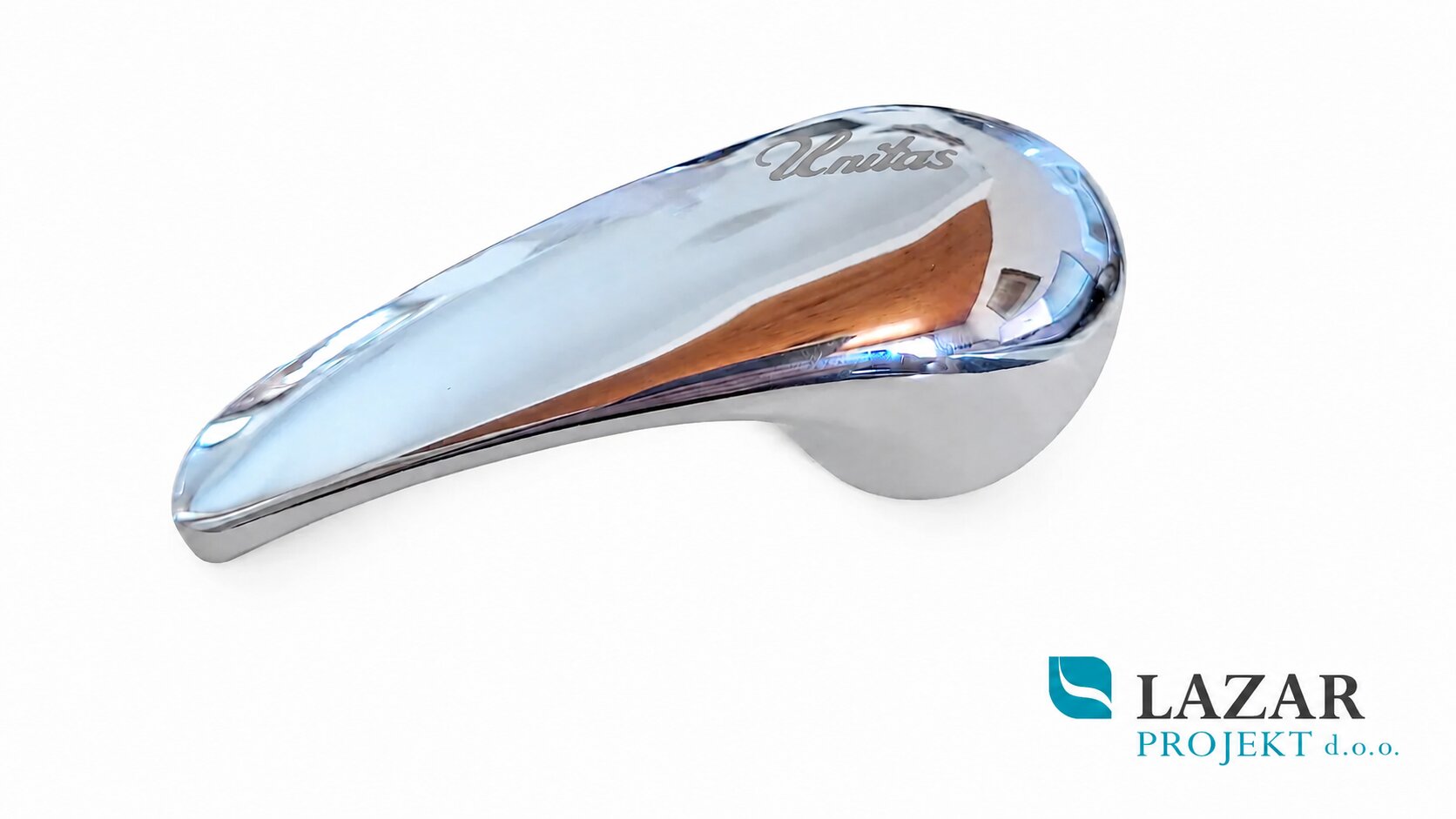 Unitas Elegance 19374 chrome-plated replacement tap handle