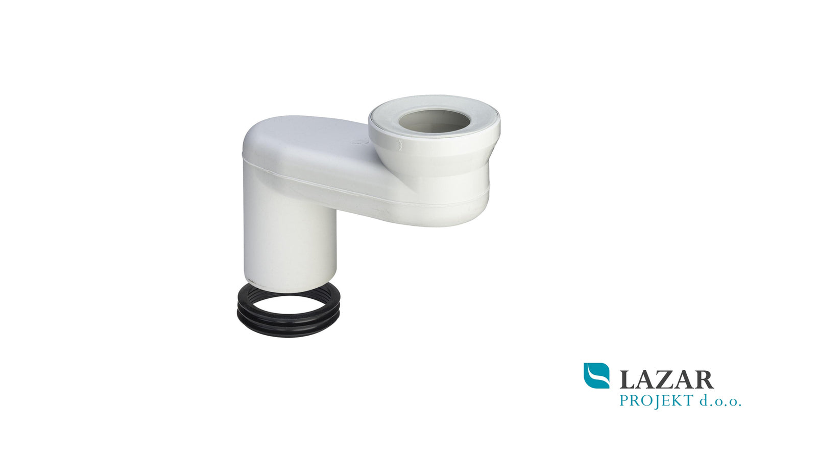 Viega WC connector 340780 or 8090-.1 for connecting floor-standing WC with white plastic body and seal