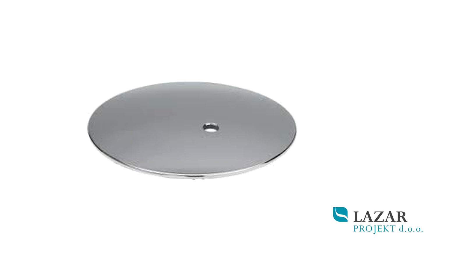 Viega 369415 chrome round drain cover for sanitary drain
