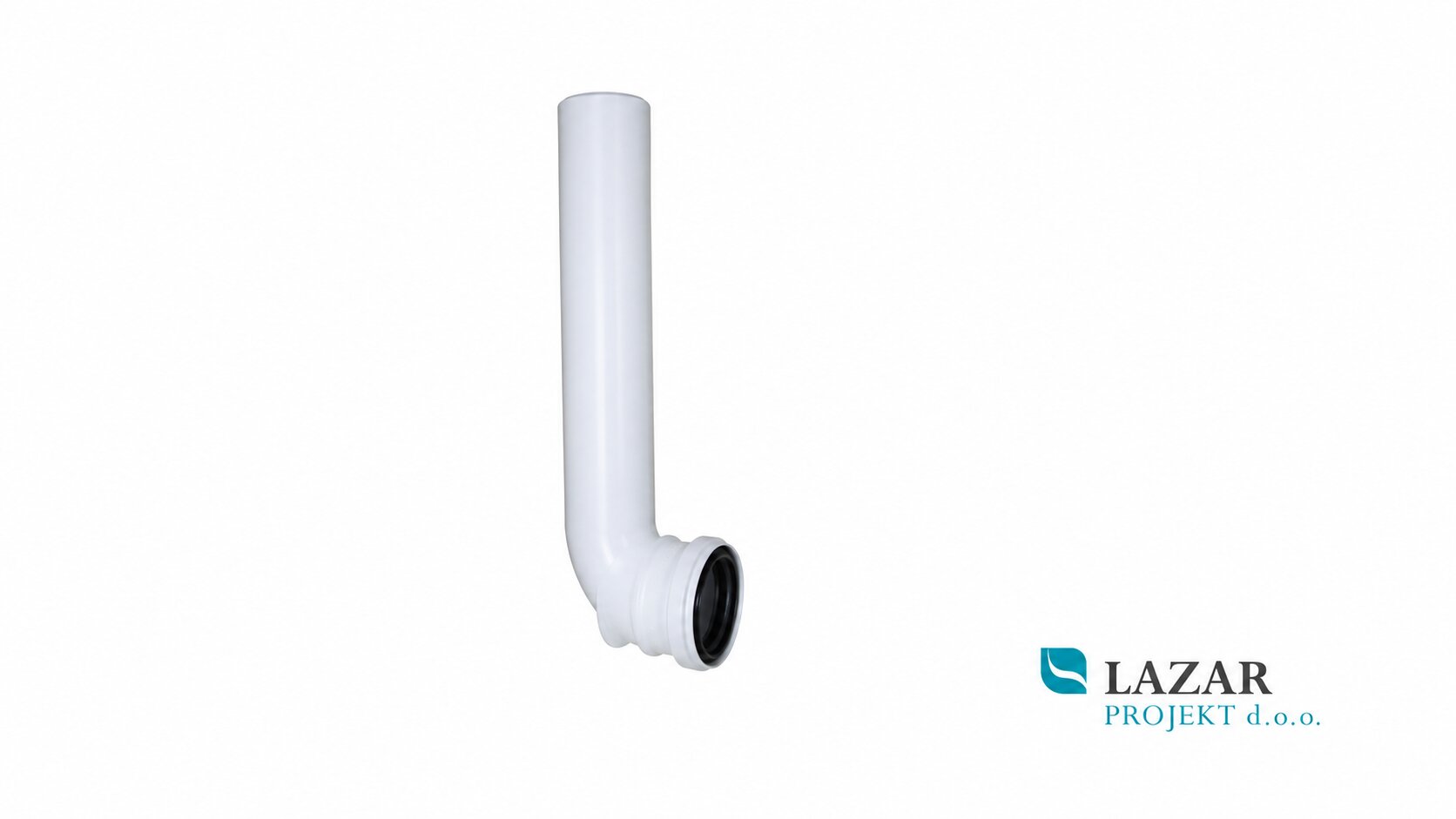 Viega 407681 WC connector or supply pipe 8310.37 for WC bowl, suitable for Viega Mono and Viega Eco systems