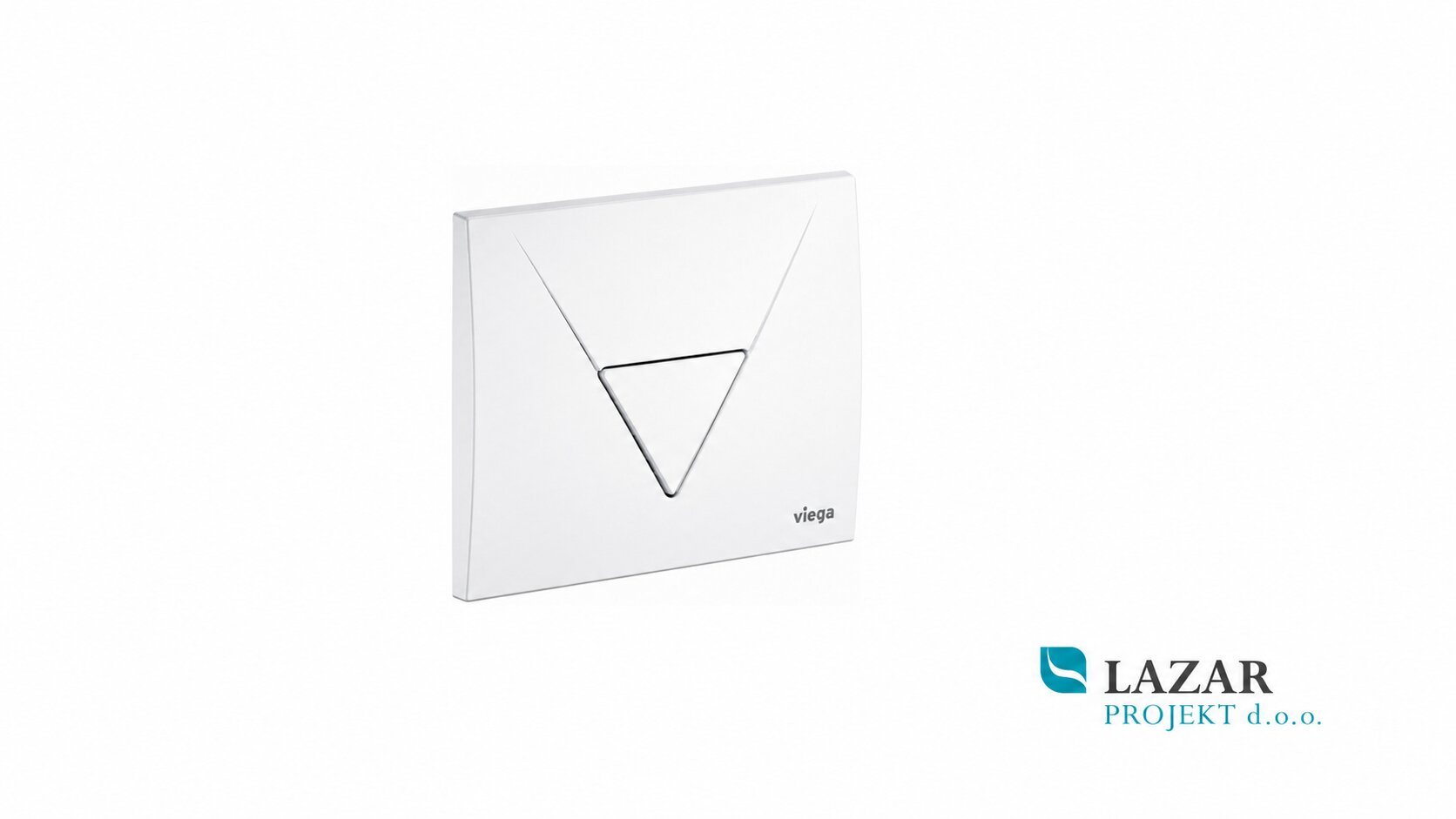 Viega 408800 urinal flush plate 8128.1 in white
