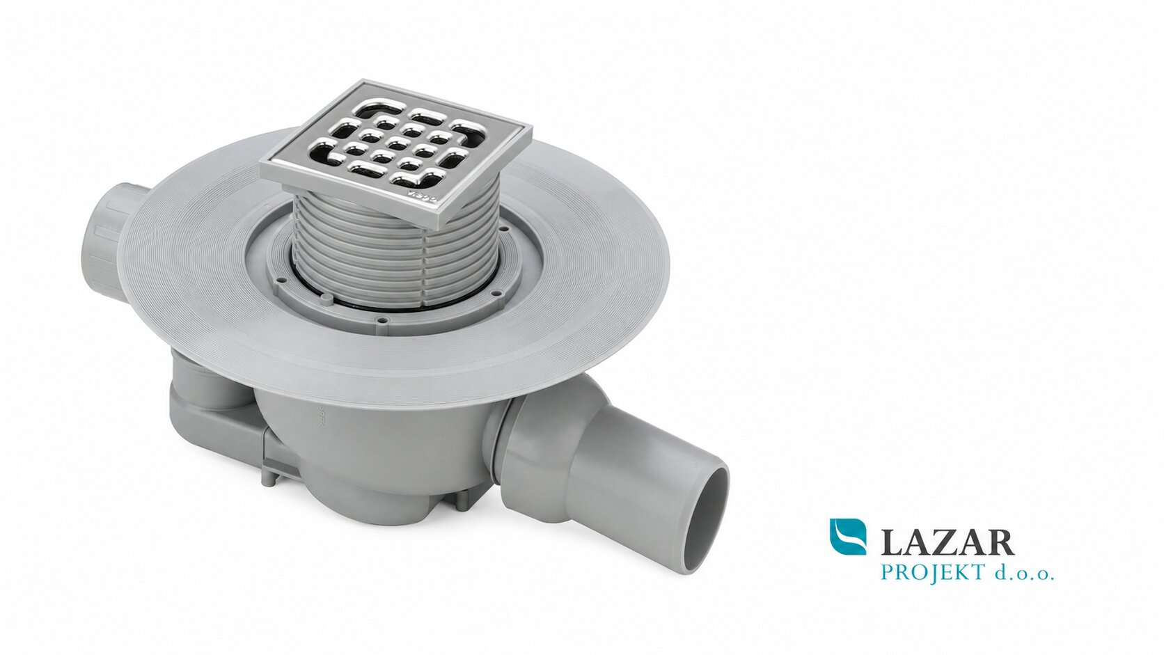 Viega 556921 Advantix bathroom drain 4921.6 DN 50 with horizontal outlet