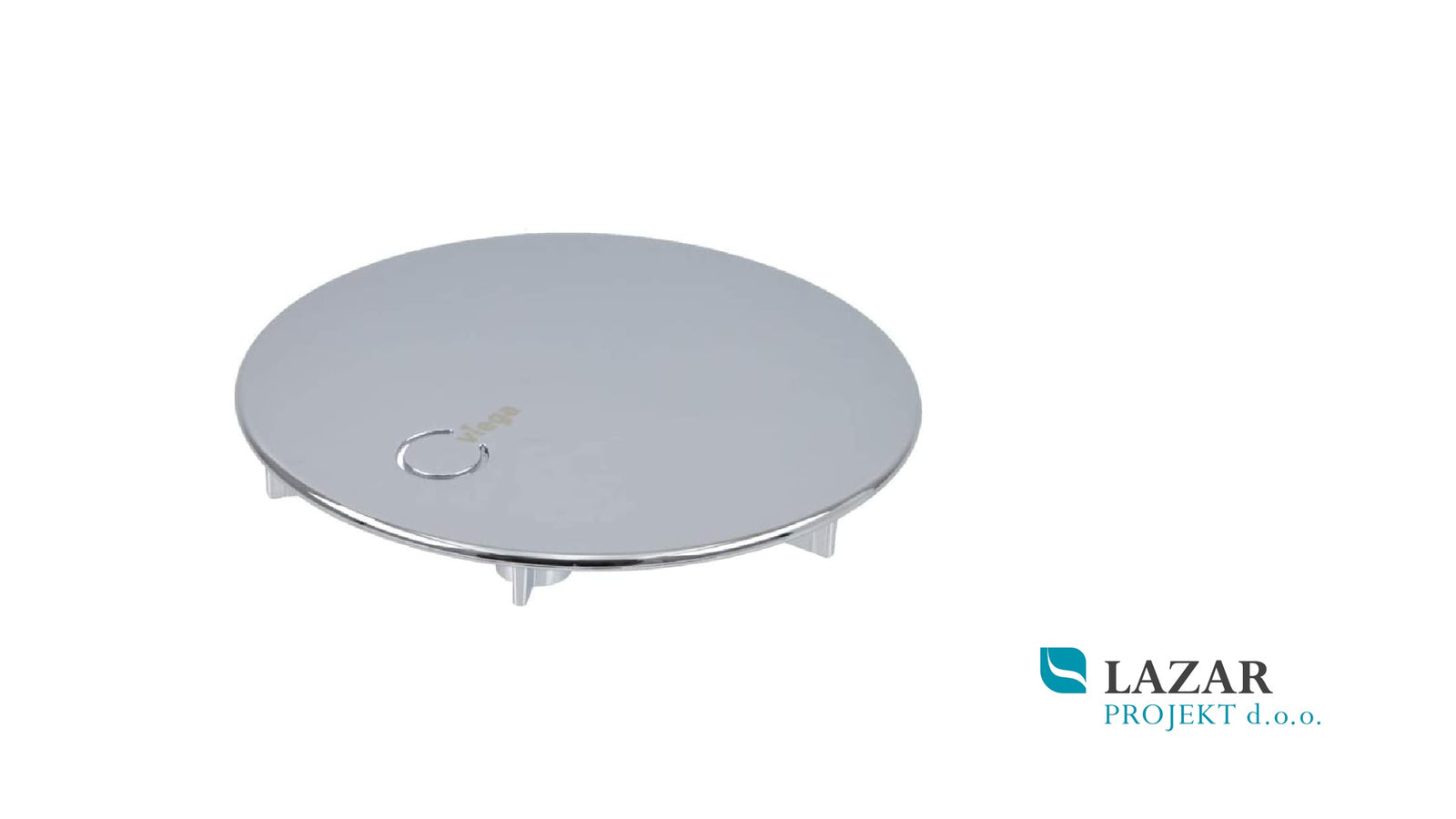 Viega 560799 Tempoplex cover 6964.0 chrome Ø115 mm for shower drain
