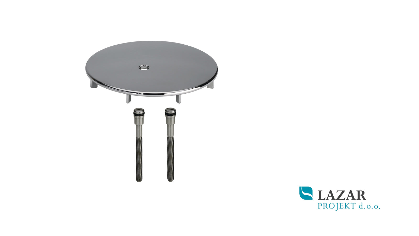 Viega 581633 Tempoplex cover 6958.0 with fixing screws for drain