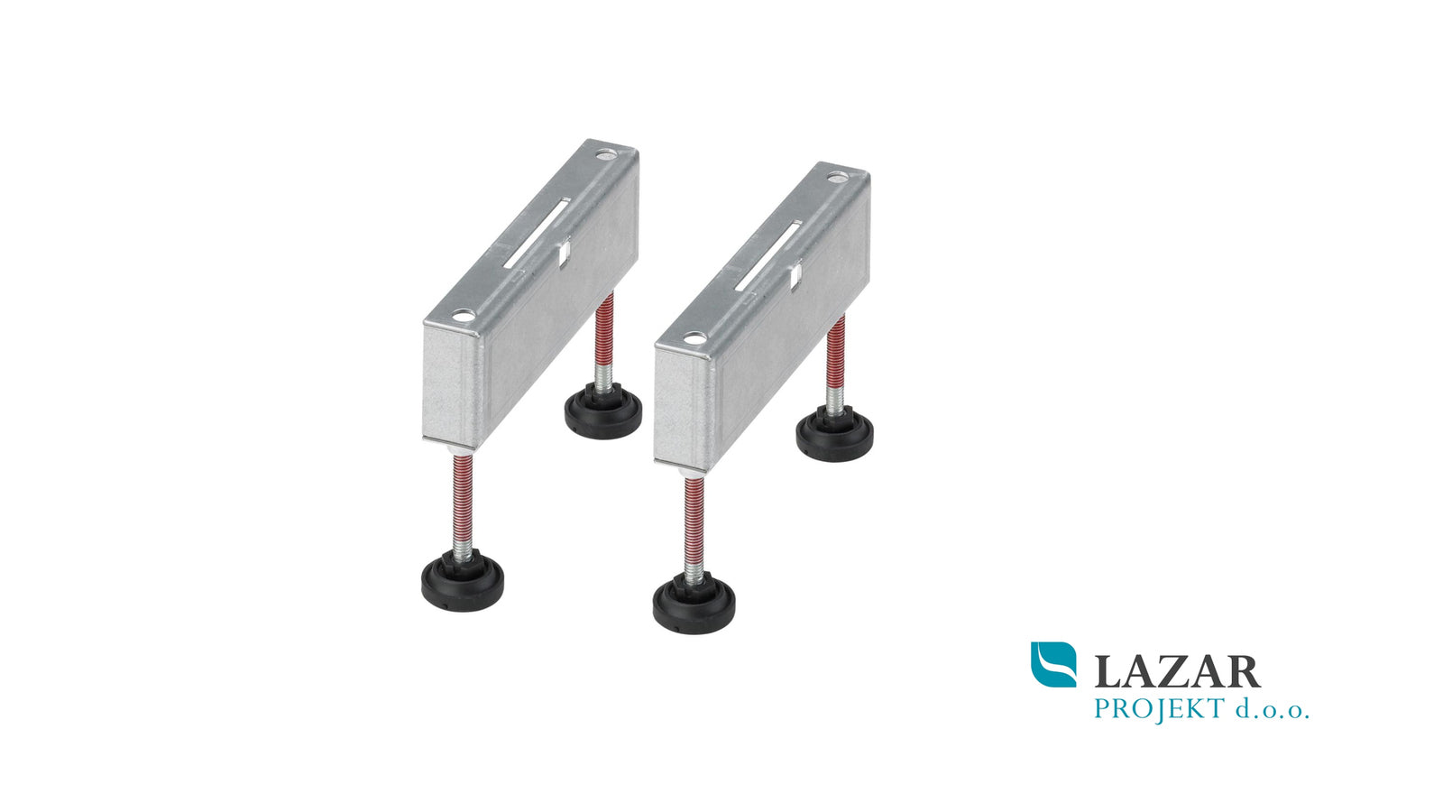 Viega 619107 Advantix adjustable set of two feet for shower channel installation