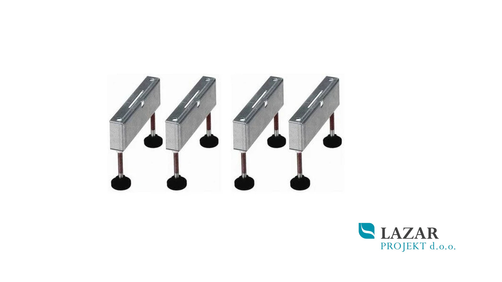 Viega 619114 Advantix adjustable set of four feet for shower channel installation